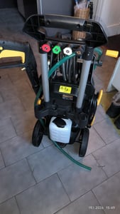 Hochdruckreiniger BESTEN 350 bar, 3200 W – Induktionsmotor, Messingpumpe, PRO-Set Kunden-Foto 1