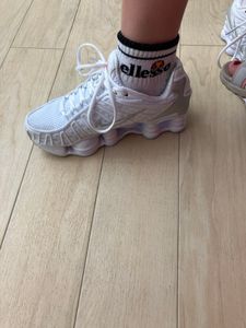 Nike Shox TL Schuhe Weiß AR3566-100 , Größe: EU 38 US 7 Kunden-Foto 1
