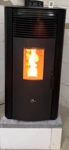 Piec na pellet Anita 15 kW Bordeaux Sannover Zdjęcie produktu od klienta nr 1