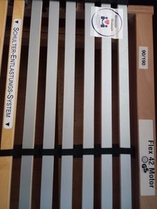 Lattenrost Flex 42 Motor, Kopfteil und Fußteil elektrisch verstellbar - Größe: 90 x 200 cm Kunden-Foto 1