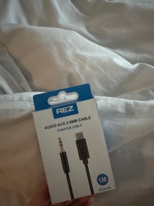 AUX Kabel für iPhone & Samsung – Lightning / USB-C auf 3,5 mm Klinke Audio Kabel – USB C Kunden-Foto 1