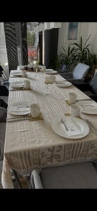 Kaffeetassen - Weiß - Bone China - 360 ml - 12er Set Kunden-Foto 1