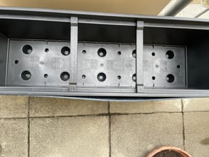 COUBI DUPP240 Blumentopf mit Untersetzer | Weiß Kunden-Foto 1
