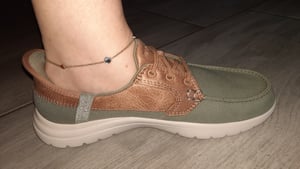 Skechers Slip-Ins: On-The-Go Flex - Palmilla 136536-TPE, Halbschuhe, Damen, Beige Kunden-Foto 1