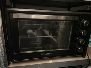 Küchenregale, Ausziehbarer Mikrowellenständer mit 6 Haken, 40-64cm ausziehbarer Mikrowellen Regal, Gewürzregal, Mikrowellenhalterung, Organizer mit 6 Haken, bis 30kg, Schwarz Kunden-Foto 15