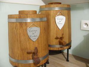 Botte di rovere 15 L con tostatura interna media per l’invecchiamento di alcolici Foto del cliente 1