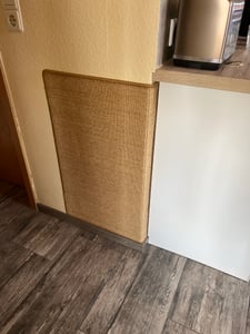 Sisal-Kratzteppich Für Katzen widerstandsfähig viele Farben & Größen 50 x 50 cm Natur Kunden-Foto 1