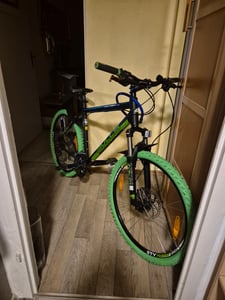 2 Stück Kenda 24 Zoll Reifen GRÜN 24x1.95 (50-507) MTB Decke Kenda K-829 SET 24" Kunden-Foto 2