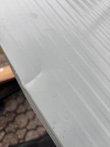Teile verknickt trotz guter Verpackung 