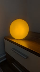 Tageslichtlampe, 10000 Lux lampe mit Memory Funktion, 4 Timer, UV-Frei Sonnenlicht Lampe mit Touch-Steuerung, Stufenlosem Dimmen, Faltbar Halterung Kunden-Foto 1