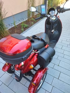 AUDEW 2x Motorrad Satteltasche Seiten Gepäcktasche Werkzeugtasche Universal Wasserfest Kunden-Foto 1