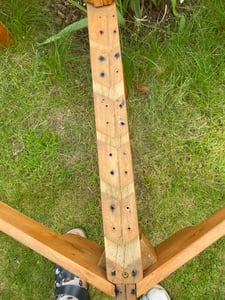 Baumbank ONTARIO, Holz, natur, lackiert, für 6 Personen Kunden-Foto 2