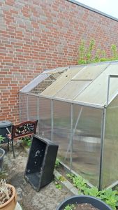 Gewächshausplatten 6mm Doppelsteg Polycarbonat Platten Hohlkammerplatten Stegplatten 10x 60,5x150 cm 1000g/qm Kunden-Foto 2