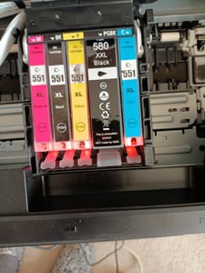 Canon Pixma TS705a Tintenstrahldrucker mit 10 kompatiblen XXL Patronen Kunden-Foto 2