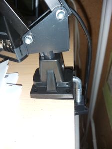 MasterLED LED Architektenlampe 14W Schwarz, CCT Dimmbar, Tischklemme, 3 Lichtfarben Kunden-Foto 1