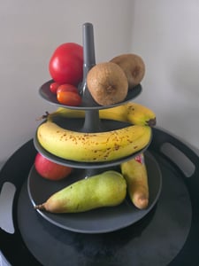KOZIOL Etagere Babell M desert sand Kunden-Foto 1