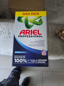 Ariel Professional Regular - Lessive en poudre - Détergent - 6,6 kg - 120 lavages Photo du client 2