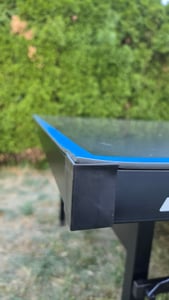 JOOLA Outdoor Tischtennisplatte J500A - Profi Tischtennistisch 6 MM Aluminium-Verbundoberfläche Wetterfest - Klappbares Untergestell, inkl. Netz Kunden-Foto 1