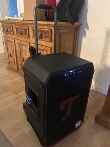 Teufel ROCKSTER NEO draadloze Bluetooth-speaker, zwart/rood Klantenfoto 1