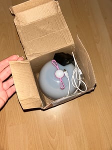 LED Nachtlicht, Sternenhimmel Projektor Lampe Kinder Baby Sterne Lampe, 3 Lichtfarbe für Geschenk Kunden-Foto 1