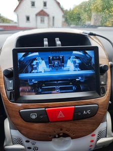 9-inch Android autoradio met 6+128GB opslag, geschikt voor Peugeot 207 CC (2006-2015), met draadloze CarPlay en Android Auto, 4G, WiFi, GPS-navigatie, 8-kern processor, RDS, DSP, DAB+ en Bluetooth Klantenfoto 4