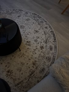 Carpetsale24 Waschbarer Teppich Vintage Kurzflor Teppich Wohnzimmer Esszimmer Orientalisches Design Pflegeleicht Grösse: 160x230 cm Kunden-Foto 1