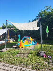 Fontana gonfiabile per piscina per bambini con scivolo d'acqua INTEX 57135 Foto del cliente 1