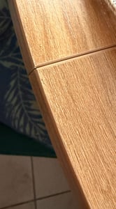 HOMCOM Eettafel voor 4 personen, keukentafel in industriële stijl, eikenhout Klantenfoto 2
