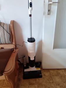 Tineco iFLOOR 5 Breeze Complete Odkurzacz do czyszczenia na mokro i na sucho, samoczyszczący, lekki, bezprzewodowy, z funkcją mopowania, czyszczenie krawędzi <0,5 cm, niebieski Zdjęcie produktu od klienta nr 2