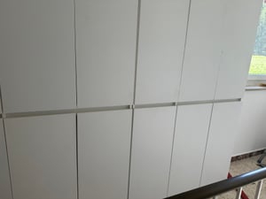 trendteam Nevada Mehrzweckschrank 6-türig Weiß, B/H/T ca. 111/191/34 cm Kunden-Foto 9
