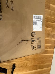 AREBOS tosaerba robotizzato garage | tosaerba robotizzato Automower | pensilina 102 x 79 x 46 cm | resistente alle intemperie + protezione UV | con piedi in metallo Foto del cliente 5