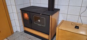 Küchenofen / Küchenhexe mit Backofen und Kochplatte Balkan Energy, Modell 4014, Leistung 7.9kW Kunden-Foto 1