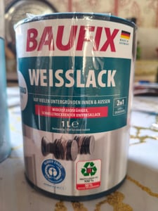 BAUFIX Weißlack seidenmatt Kunden-Foto 4