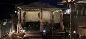 Casaria Gazebo Topas Padiglione 3x4m in Metallo Foto del cliente 2