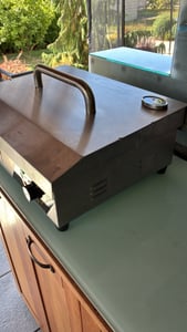 Bežný elektrický gril, elektrický stolový gril, 3000 W, nastaviteľná teplota 50–300 °C, vhodný do reštaurácie/na balkón/na kuchynskú dosku, 54 x 40 x 21 cm Fotografia od zákazníka č. 1