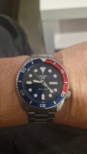 Seiko SEIKO 5 SRPD53K1 Herren Armbanduhr, 42 mm Gehäuse, blaues Zifferblatt, Edelstahl Kunden-Foto 1