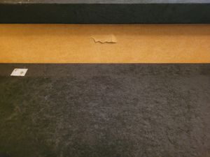 Schlafsofa mit Bettkasten, Sofa HEWLET PLUS mit Schlaffunktion, Schwarz/Blau 150x87cm Kunden-Foto 5