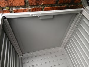 Garden Impressions Primo Kissenbox 830L - 160x78xH76 mit Grau/ Schwa Kunden-Foto 2