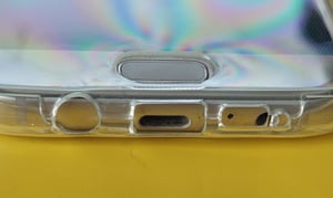 Full Cover Für Samsung Galaxy A71 Silikon 6,7" TPU 360° Transparent Cover Hülle Kunden-Foto 1