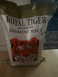 Royal Tiger 18 kg ryż zapachowy o zapachu jaśminu, ziarna całe | Jakość AAA Zdjęcie produktu od klienta nr 9