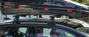 Menabo Omega | Dachträger - BMW Serie 2 (F45) Active Tourer 5 Türen ab 2014 - Schwarz - Länge 130 cm - Stahl - Dachträger BMW - TUV & ISO Kunden-Foto 1
