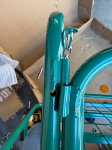 HUKA HK-884 Podwójny wózek taczkowy 125 x 72 x 70 cm Zdjęcie produktu od klienta nr 1