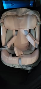 DEWINNER Kindersitz 360°Drehbar, Kinderautositz I-Size, Gruppe 0+/1/2/3 für Autos mit ISOFIX, Reboarder ab Geburt -12 Jahre (40-150 cm), 0-36 kg, PINK Kunden-Foto 1