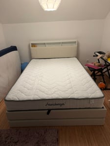 Arensberger JANA Federkernmatratze - 20cm Höhe - Matratze mit Gelschaumschicht - H3 Mittelfest – 7 Zonen - Federkern - Liegekomfort 180x200cm Kunden-Foto 2