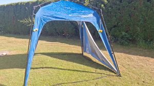 Where Tomorrow Lumaland Outdoor Pavillon 2,5 x 2,5m Wasserdicht & UV-Schutz inkl. 1x Seitenteil Tasche Heringe Camping & Partyzelt Aufbau 2 Min Kunden-Foto 4
