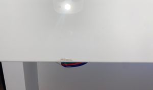 Stolik nocny COSTWAY z oświetleniem LED i 2 szufladami, stolik boczny z regulowanymi kolorami, szafka nocna komoda z szufladami, 50x40x58cm czarny Zdjęcie produktu od klienta nr 3