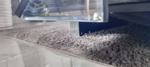 Nachttisch, Verspiegelter Nachttisch, 3 Schubladen Beistelltisch, Beistelltisch Nachttisch Kunden-Foto 4