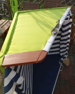 Oxford Stoff wasserdicht PVC-beschichtet - Graphit, 160 cm breit | Outdoor Meterware für Pavillons, Vorhänge, Abdeckungen, Balkon, Garten, wetterfest Kunden-Foto 1