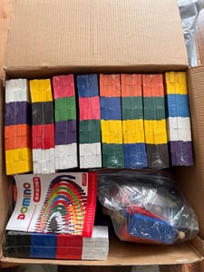 Kruzzel 9397 Farebné drevené domino, 1080 ks Fotografia od zákazníka č. 1