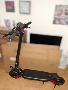 E Scooter mit Straßenzulassung, ABE Elektroroller Belastung bis 150kg, 80 km Reichweite, LED, 20km/h, 500W Motor, 10Zoll Luftbereifung Kunden-Foto 3